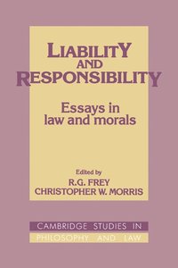 bokomslag Liability and Responsibility