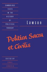 bokomslag Lawson: Politica sacra et civilis