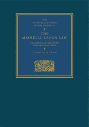 Dorothy M. Owen - The Medieval Canon Law, Inbunden