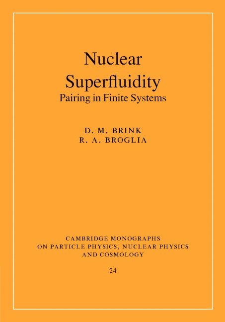 Nuclear Superfluidity