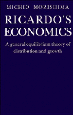 Michio (London School of Economics and Political Science) Morishima, Michio Morishima - Ricardo's Economics, Häftad