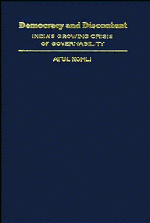 Atul Kohli - Democracy and Discontent, Häftad
