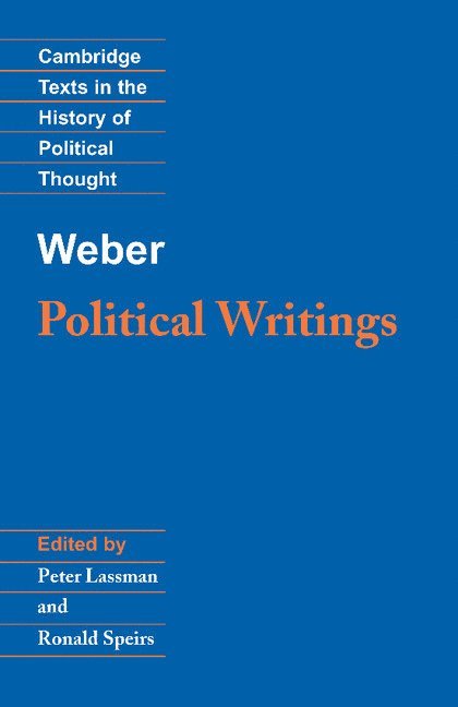 Weber: Political Writings 1