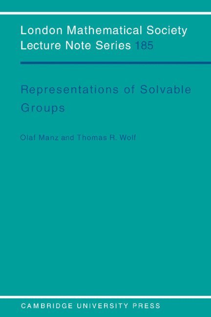 Representations of Solvable Groups 1