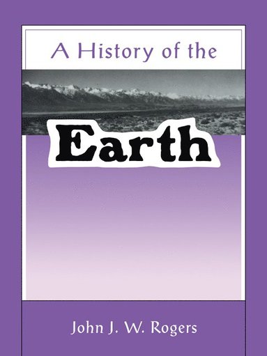 bokomslag History of the Earth