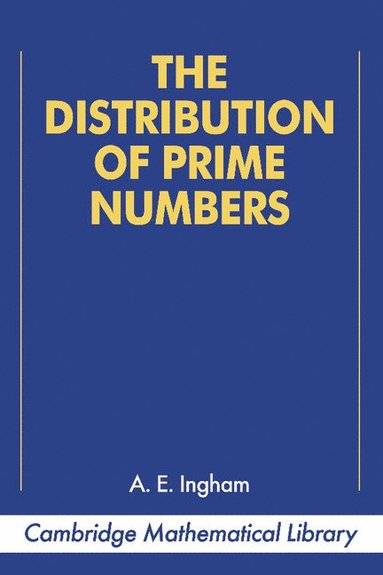 bokomslag The Distribution of Prime Numbers