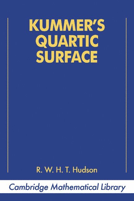 Kummer's Quartic Surface 1