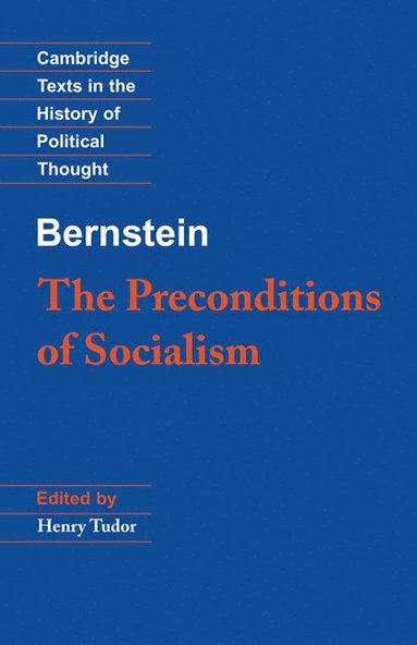 bokomslag Bernstein: The Preconditions of Socialism
