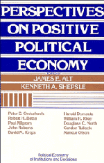 James E. Alt, Kenneth A. Shepsle - Perspectives on Positive Political Economy, Häftad