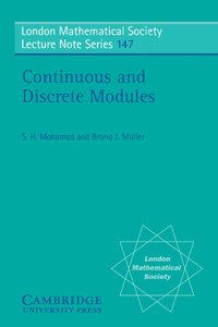 bokomslag Continuous and Discrete Modules