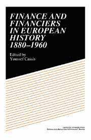 bokomslag Finance and Financiers in European History 1880-1960