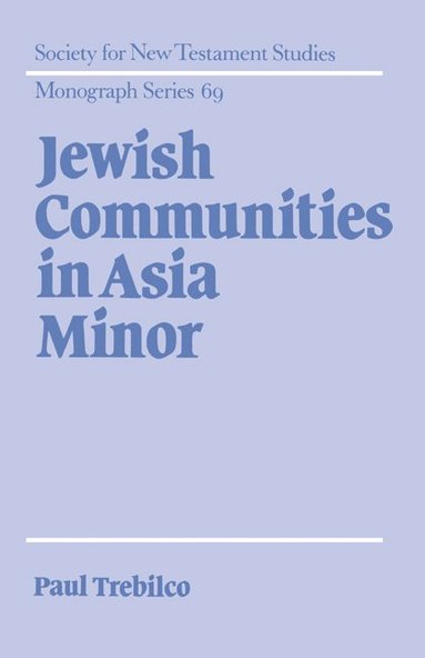 bokomslag Jewish Communities in Asia Minor