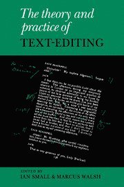 Theory and Practice of Text-Editing