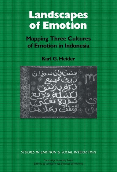 Karl G. Heider - Landscapes of Emotion, Inbunden