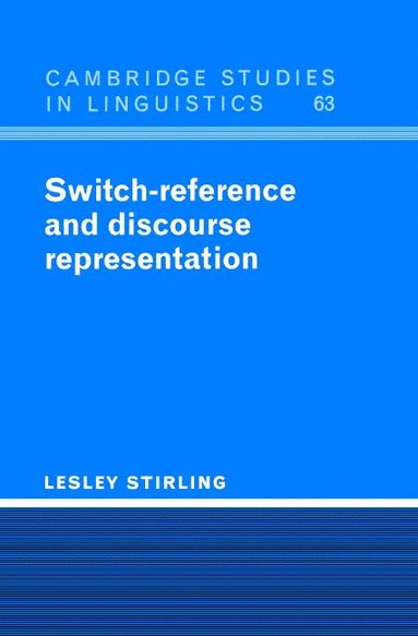 bokomslag Switch-Reference and Discourse Representation