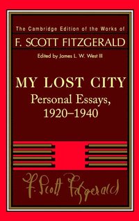 bokomslag Fitzgerald: My Lost City