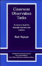 Ruth Wajnryb - Classroom Observation Tasks, Inbunden