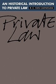 bokomslag Historical Introduction to Private Law