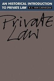 An Historical Introduction to Private Law 1