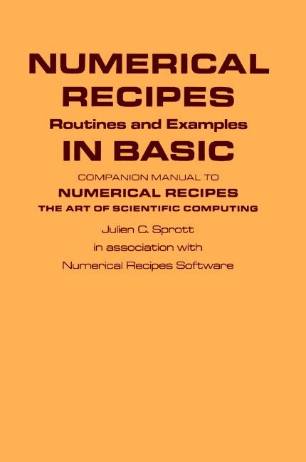 Numerical Recipes Routines and Examples in BASIC (First Edition) 1