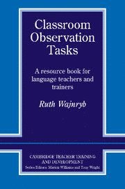 bokomslag Classroom Observation Tasks