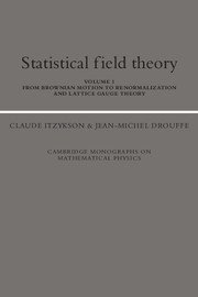 Statistical Field Theory: Volume 1, From Brownian Motion to Renormalization and Lattice Gauge Theory