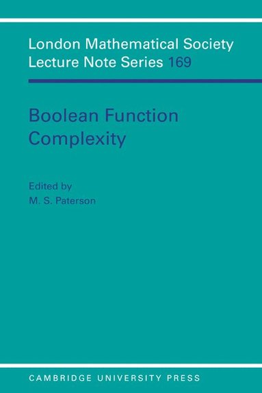 bokomslag Boolean Function Complexity