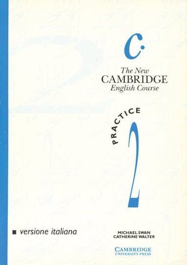 bokomslag The New Cambridge English Course 2 Practice Book Italian Edition