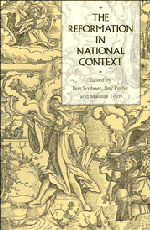 bokomslag The Reformation in National Context
