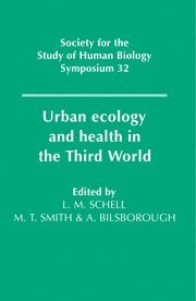 bokomslag Urban Ecology and Health in the Third World