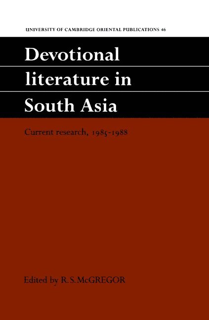 Devotional Literature in South Asia 1