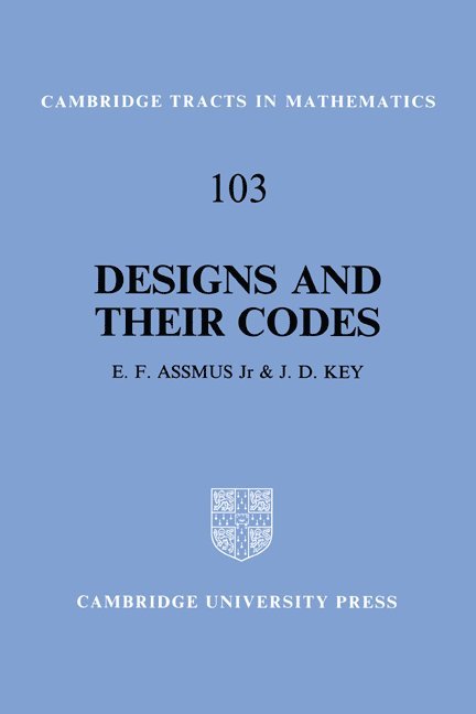 Designs and their Codes 1