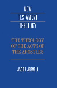 bokomslag The Theology of the Acts of the Apostles