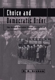 bokomslag Choice and Democratic Order