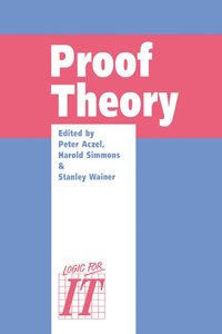 bokomslag Proof Theory