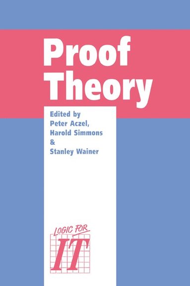 bokomslag Proof Theory