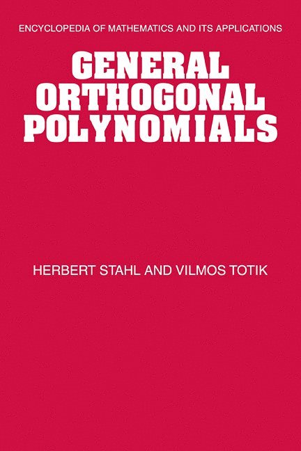 General Orthogonal Polynomials 1