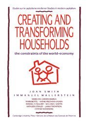 Creating and Transforming Households 1