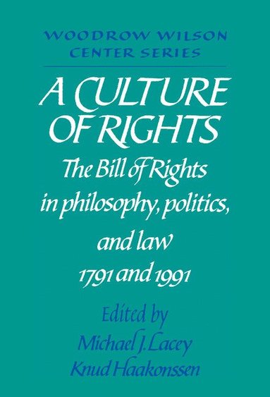 bokomslag A Culture of Rights