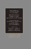 William A. Barnett, Norman Schofield, Melvin Hinich - Political Economy: Institutions, Competition and Representation, Inbunden