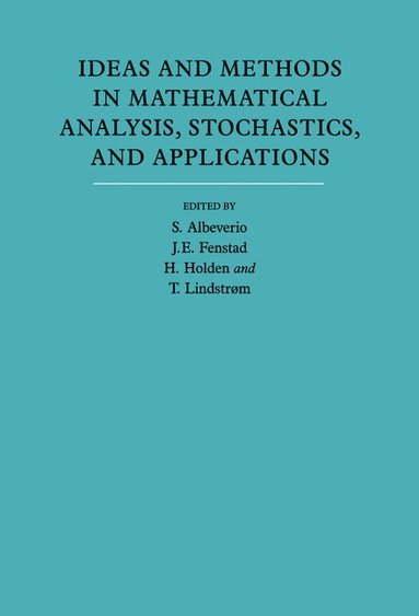 bokomslag Ideas and Methods in Mathematical Analysis, Stochastics, and Applications: Volume 1