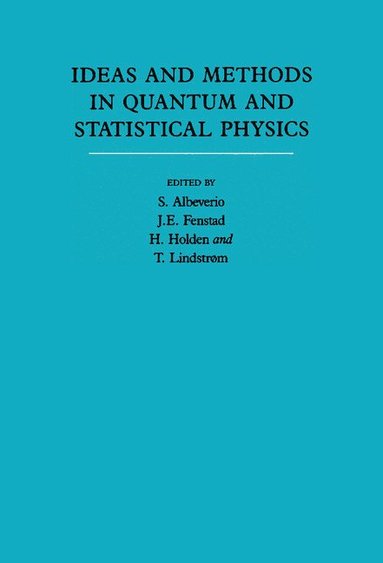bokomslag Ideas and Methods in Quantum and Statistical Physics: Volume 2