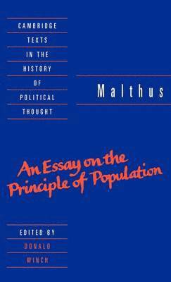 Malthus: 'An Essay on the Principle of Population' 1