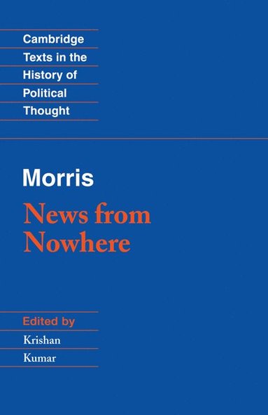 bokomslag Morris: News from Nowhere