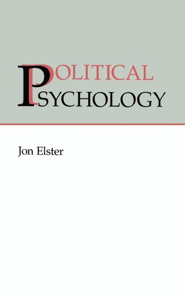 bokomslag Political Psychology