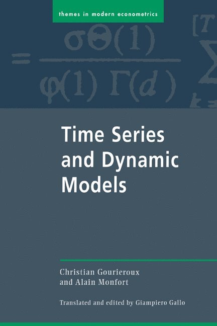 Time Series and Dynamic Models 1