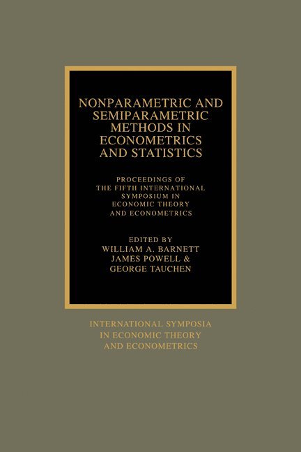 Nonparametric and Semiparametric Methods in Econometrics and Statistics