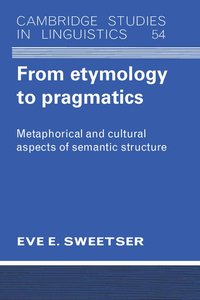 bokomslag From Etymology to Pragmatics