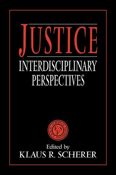 Scherer, Klaus R. Scherer - Justice, Häftad