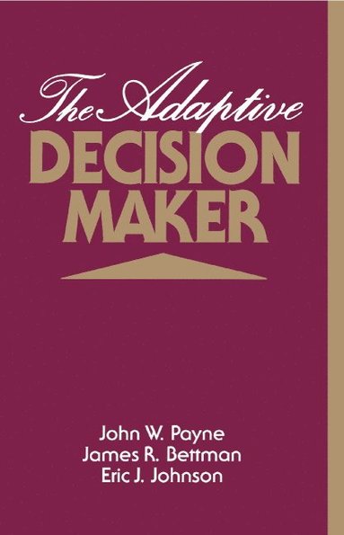 bokomslag The Adaptive Decision Maker